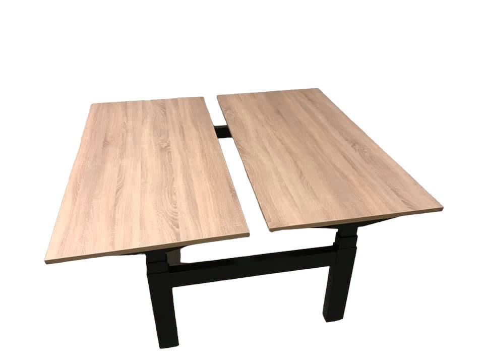 Escritorio Doble Ajustable Eléctricamente Ahrend Negro